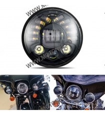 7 Inch Far Universal Moto  DRL Omologat E9 semnalizare integrate Cafe Racer Chopper, Bobber Harley Davidson ,Jeep MS-8088C-RL...