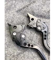 Aprilia CAPONORD / ETV1000 RST1000 FUTURA /MOTO GUZZI GRISO BREVA 1100 Manete Scurte Ambreiaj Si Frana Classic Negru MSN-F16/...