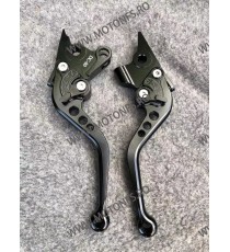 Aprilia CAPONORD / ETV1000 RST1000 FUTURA /MOTO GUZZI GRISO BREVA 1100 Manete Scurte Ambreiaj Si Frana Classic Negru MSN-F16/...