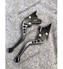 Aprilia CAPONORD / ETV1000 RST1000 FUTURA /MOTO GUZZI GRISO BREVA 1100 Manete Scurte Ambreiaj Si Frana Classic Negru MSN-F16/...