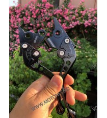 Aprilia CAPONORD / ETV1000 RST1000 FUTURA /MOTO GUZZI GRISO BREVA 1100 Manete Scurte Ambreiaj Si Frana Classic Negru MSN-F16/...