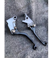 KLX125 C KLX125 D D-Tracker KLX250 S /SF Kawasaki Manete Flexibile Ambreiaj Frana CNC Negru R45L27KR MMCN-R45L27KR  Manete CN...