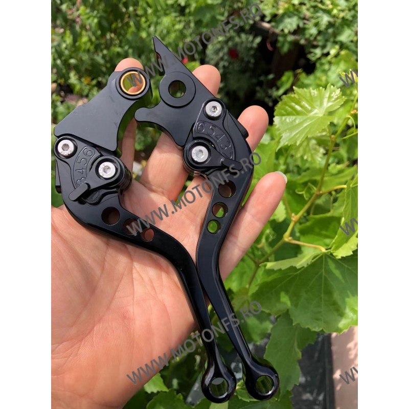 CBR250R CBR300R/CB300F/FA CBR500R/CB500F/X GROM/MSX125 CB190R/190X/400F/400X Manete Scurte Ambreiaj Frana Negru MSN-F25/H250 ...