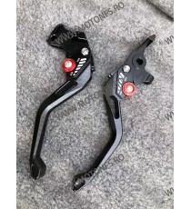 390 Duke/RC390 200 Duke/RC200 RC125 RC125/125 Duke KTM BAJAJ Husqvarna Manete 5D Ambreiaj Frana Negru MSRO5D-FK12/DK12  Manet...