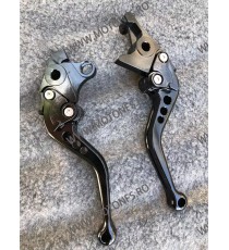 HAYABUSA/GSXR1300 2008-2017 Suzuki Set Manete Scurte Ambreiaj Frana Classic Negre Cu Cheieta Negre MSN-F41/S14  Manete CNC De...