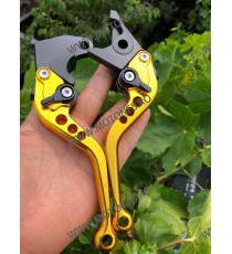 GSXR600 GSXR 750 GSXR1000 TL1000S DL650/V-STROM GSR600 GXR750/GSX-S750 Suzuki Manete Scurte Classic Ambreiaj Frana Auriu MSAU...