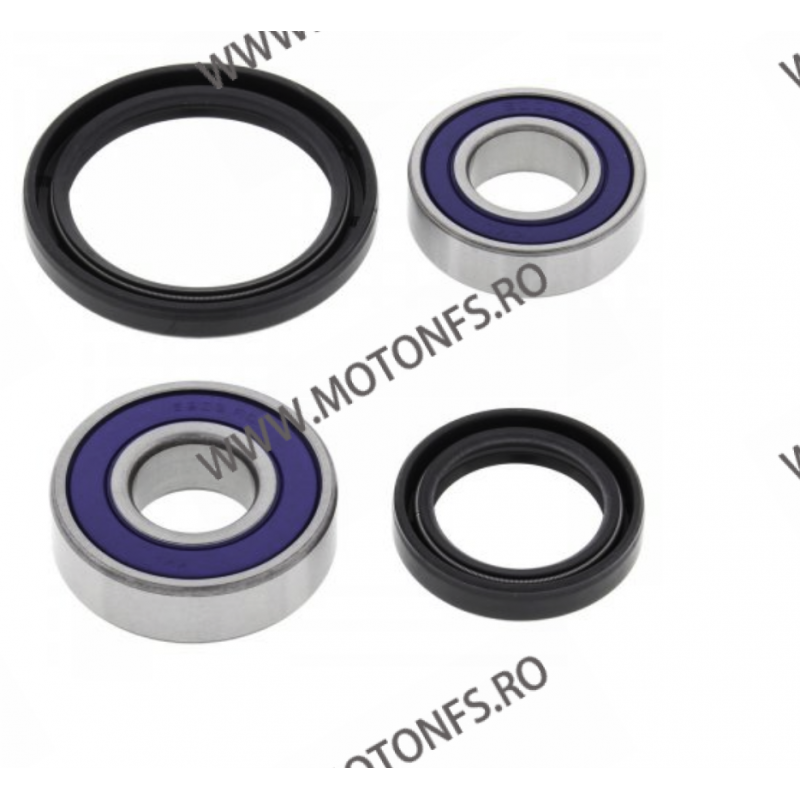 AllBalls - Kit rulmenti roata 25-1061	Lager: 1 Stk. 17x40x12 / 1 Stk. 12x35x10 Simmer: 1x. 40x52x6, 1x 25x35x7 520-8061 ALL B...