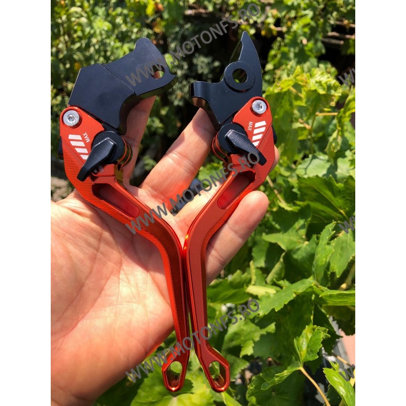 390 Duke/RC390 200 Duke/RC200 RC125 RC125/125 Duke KTM BAJAJ Husqvarna Manete 5D Ambreiaj Frana Portocaliu MSPORT5D-FK12/DK12...