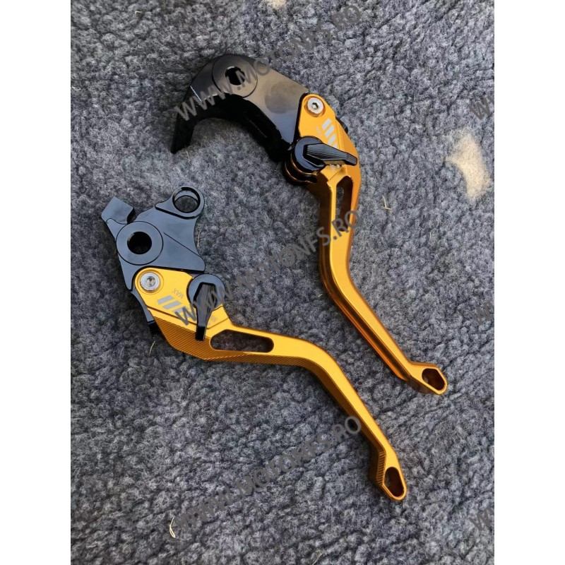 GSXR1000 2007 2008 Suzuki Manete Scurte 5D CNC Ambreiaj Frana Auriu MS5DAU-F35/S14  Manete CNC Dedicat Suzuki 160,00 lei 149,...