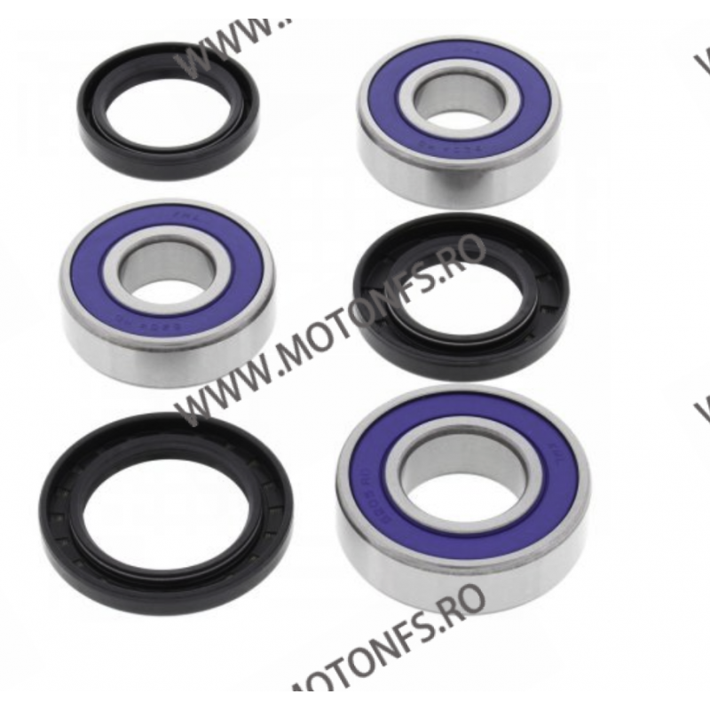 AllBalls - Kit rulmenti roata 25-1557	Lager: 1 Stk. 25x52x15 / 2 Stk. 20x47x14 Sim: 1x 30x42x7/ 1x 28x47x7/ 1x 35x52x6 520-85...