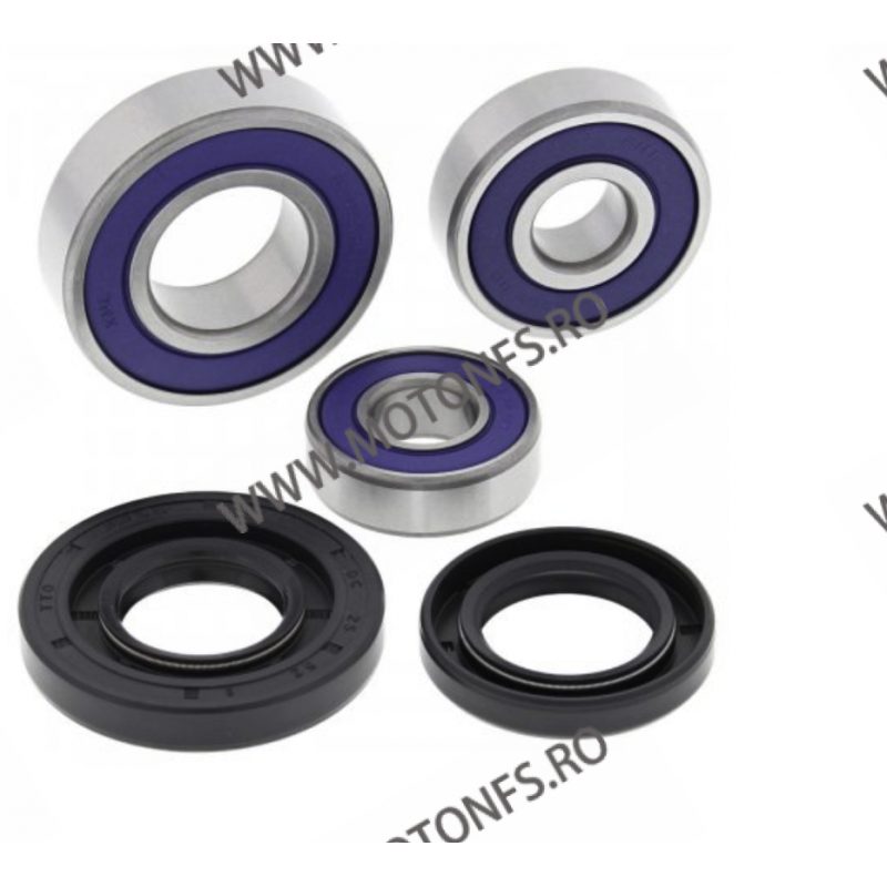 AllBalls - Kit rulmenti roata 25-1731	Lag: 1x 15x35x11/1x 15x42x13/1x 25x52x15 Simmerring: 1x 25x52x8 / 1x 26x42x7 520-8731  ...