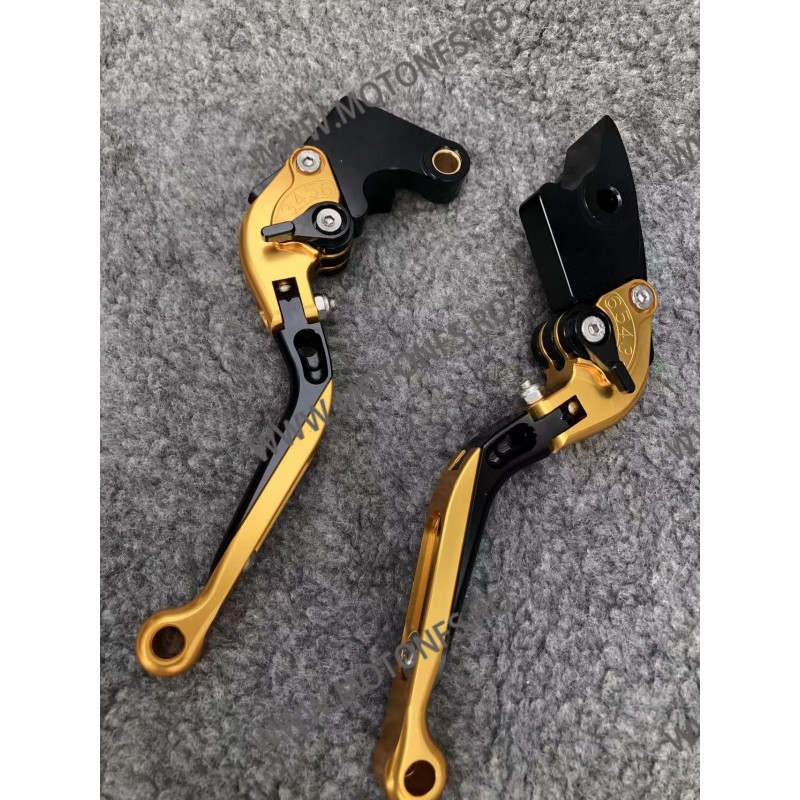 CBR600RR 2003 - 2006 CBR954RR 2002-2003 Honda Manete Prelungite Si Rabatabile Ambreiaj Frana MPRAUN-F29/Y688H  Manete CNC Ded...