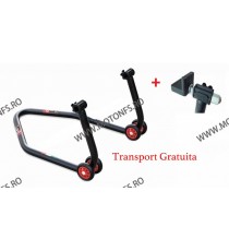 LV8 Standere cu adaptoare L Spate, Gifts for STREETBIKERS Universal rear stand LV8 DIAVOL E620D+E620/09 with rubber cursor ki...