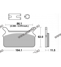 SBS - Placute frana Spate AMERICAN V-TWIN - CERAMIC 669H.HF 570-669-1 SBS Placute Frana SBS 215,00 lei 193,50 lei 180,67 lei ...