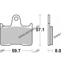 SBS - Placute frana spate AMERICAN V-TWIN - SINTER 715H.LS 585-715-1 SBS Placute Frana SBS 170,00 lei 170,00 lei 142,86 lei 1...