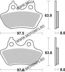 SBS - Placute frana spate AMERICAN V-TWIN - SINTER 846H.LS 585-846-1 SBS Placute Frana SBS 190,00 lei 190,00 lei 159,66 lei 1...