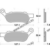 SBS - Placute frana spate AMERICAN V-TWIN - SINTER 854H.LS 585-854-1 SBS Placute Frana SBS 190,00 lei 171,00 lei 159,66 lei 1...