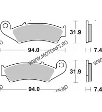 SBS - Placute frana fata OFFROAD - SINTER 603SI 550-603 SBS Placute Frana SBS 125,00 lei 125,00 lei 105,04 lei 105,04 lei