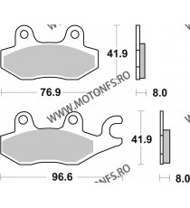 SBS - Placute frana fata OFFROAD - SINTER 638SI 550-638 SBS Placute Frana SBS 115,00 lei 115,00 lei 96,64 lei 96,64 lei