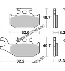 SBS - Placute frana Fata Dreapta OFFROAD - SINTER 836SI 550-836 SBS Placute Frana SBS 115,00 lei 103,50 lei 96,64 lei 86,97 l...