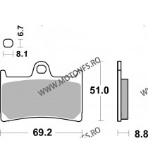 SBS - Placute frana Fata RACING - DUAL CARBON 634DC 560-634-4 SBS Placute Frana SBS 230,00 lei 207,00 lei 193,28 lei 173,95 l...