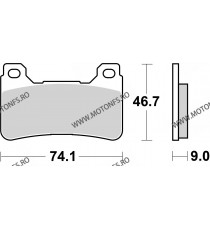 SBS - Placute frana fata RACING - DUAL CARBON 809DC 560-809-4 SBS Placute Frana SBS 230,00 lei 207,00 lei 193,28 lei 173,95 l...
