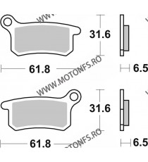 SBS - Placute frana fata RACING OFFROAD - SINTER 783RSI 560-783-5 SBS Placute Frana SBS 150,00 lei 135,00 lei 126,05 lei 113,...