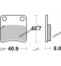 SBS - Placute frana fata SCOOTER - CERAMIC 115HF 670HF 556-115 SBS Placute Frana SBS 90,00 lei 90,00 lei 75,63 lei 75,63 lei