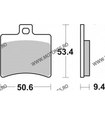 SBS - Placute frana spate SCOOTER - CERAMIC 152HF 747LF 556-152 SBS Placute Frana SBS 75,00 lei 75,00 lei 63,03 lei 63,03 lei