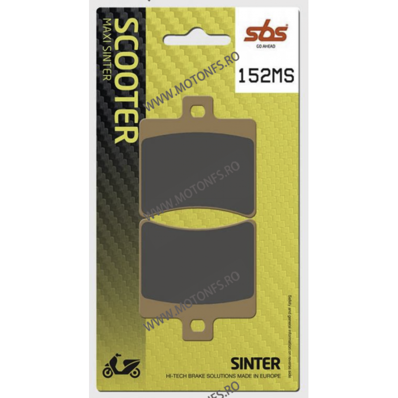 SBS - Placute frana spate SCOOTER - MAXI SINTER 152MS 540-152 SBS Placute Frana SBS 120,00 lei 120,00 lei 100,84 lei 100,84 lei