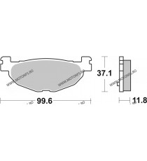 SBS - Placute frana spate SCOOTER - MAXI SINTER 185MS 540-185 SBS Placute Frana SBS 120,00 lei 120,00 lei 100,84 lei 100,84 lei