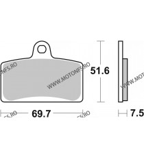 SBS - Placute frana fata SCOOTER - MAXI SINTER 189MS 540-189 SBS Placute Frana SBS 120,00 lei 120,00 lei 100,84 lei 100,84 lei