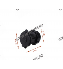 USB x 2, QC3.0 , Led Rosu, Culoare Negru CH-016  Voltmetru / Prize Moto 65,00 lei 65,00 lei 54,62 lei 54,62 lei