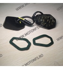 GSXR600 / GSXR750 2000 2001 2002 2003 2004 2005 GSXR1000 2001 2002 2003 2004 Semnalizare Moto LED Pentru Carena Fumuriu 224-0...