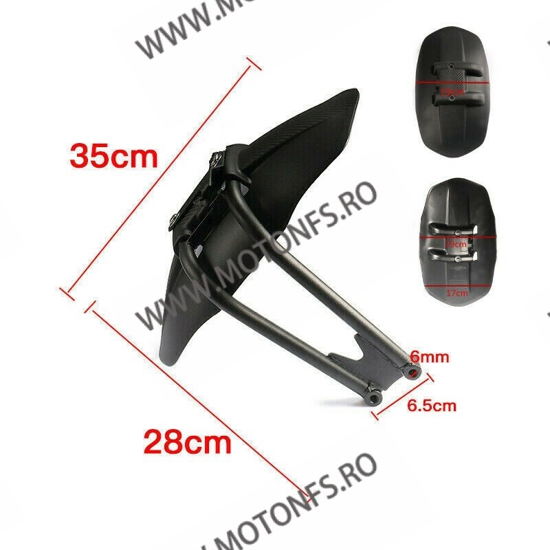 Aparatoare Noroi Model C Aripa Spate Universale CB1300 CB400 CB190R Cafe Racer Custom Honda Kawasaki Yamaha Suzuki E33V3  Ari...