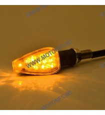 Set 2 Buc Semnale 14 LED Omologat ( E50 ) moto / motocicleta / scuter / atv / universale CODSMSA232961 7UIGZ  Semnalizare Mot...