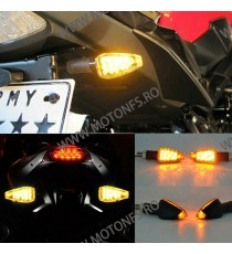 Set 2 Buc Semnale 14 LED Omologat ( E50 ) moto / motocicleta / scuter / atv / universale CODSMSA232961 7UIGZ  Semnalizare Mot...