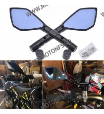 Set 2 Buc Oglinzi Universal CNC Negru Pentru Motocicleta Naked Streetfighter Sport X9CV6 X9CV6  Oglinzi Aluminiu CNC 149,00 l...