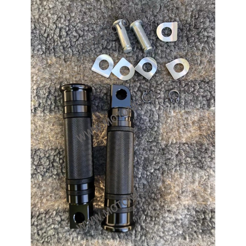 Set 2 Bucati Suport picior/ Peguri/ scarite Sport Scarita Cu Rabatare Negru Pentru Harley Sportster Bobber Chopper Cruiser U3...