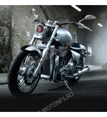 7 Inch Far Universal Moto  H4 DRL LED Omologat E9 Cafe Racer Chopper, Bobber Harley Davidson ,Jeep MS-D120  Faruri Moto Unive...