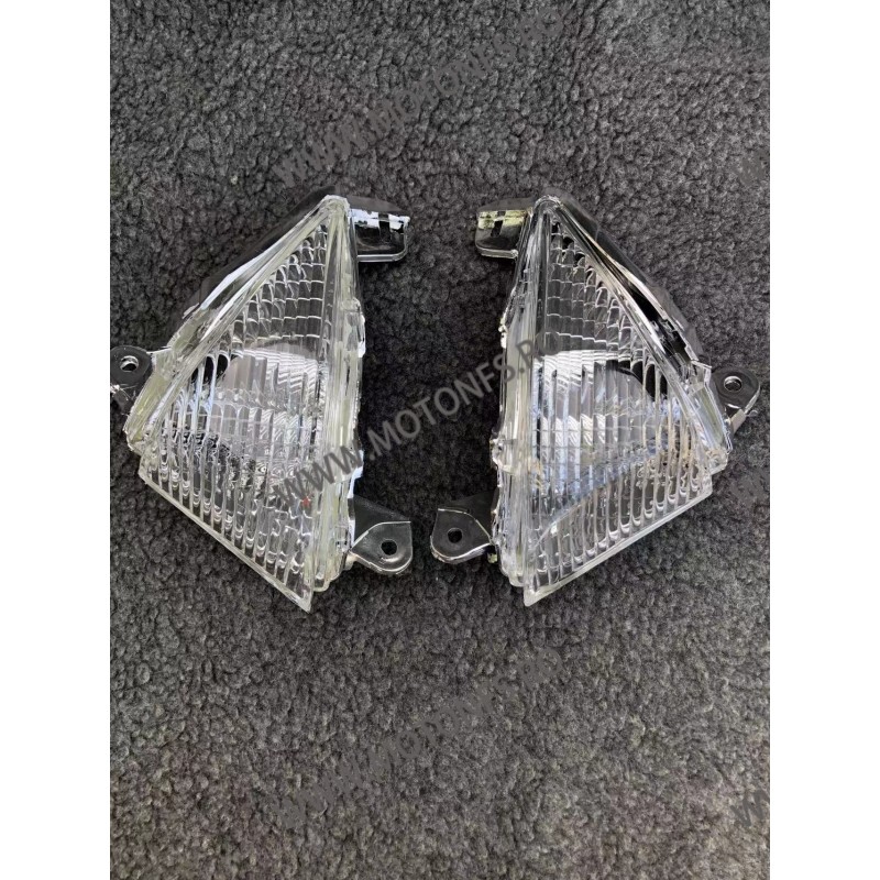 ZX10R 2006-2007 ZX6R 2005-2011 Z1000 2007-2009 ER6F 2006-2008 Set 2 Buc Semnalizare Fata (Fara Bec) XF-218-W  ZX6R 2005 2006 ...