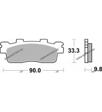 SBS - Placute frana spate SCOOTER - MAXI SINTER 204MS 540-204 SBS Placute Frana SBS 120,00 lei 120,00 lei 100,84 lei 100,84 lei