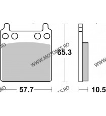 SBS - Placute frana STREET - CERAMIC 509HF 570-509 SBS Placute Frana SBS 120,00 lei 120,00 lei 100,84 lei 100,84 lei