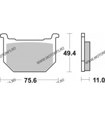 SBS - Placute frana STREET - CERAMIC 533HF 570-533 SBS Placute Frana SBS 120,00 lei 120,00 lei 100,84 lei 100,84 lei