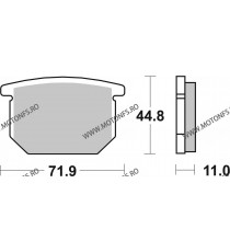 SBS - Placute frana fata STREET - CERAMIC 534HF 570-534 SBS Placute Frana SBS 120,00 lei 120,00 lei 100,84 lei 100,84 lei