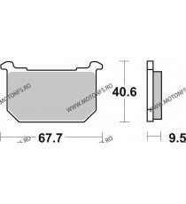 SBS - Placute frana STREET - CERAMIC 540HF 570-540 SBS Placute Frana SBS 120,00 lei 120,00 lei 100,84 lei 100,84 lei