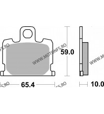 SBS - Placute frana fata STREET - CERAMIC 547HF 570-547 SBS Placute Frana SBS 120,00 lei 120,00 lei 100,84 lei 100,84 lei