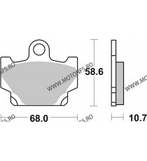 SBS - Placute frana fata STREET - CERAMIC 550HF 570-550 SBS Placute Frana SBS 120,00 lei 120,00 lei 100,84 lei 100,84 lei