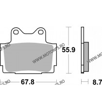 SBS - Placute frana spate STREET - CERAMIC 570HF 570-570 SBS Placute Frana SBS 120,00 lei 120,00 lei 100,84 lei 100,84 lei