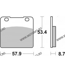 SBS - Placute frana STREET - CERAMIC 577HF 570-577 SBS Placute Frana SBS 120,00 lei 108,00 lei 100,84 lei 90,76 lei -10%